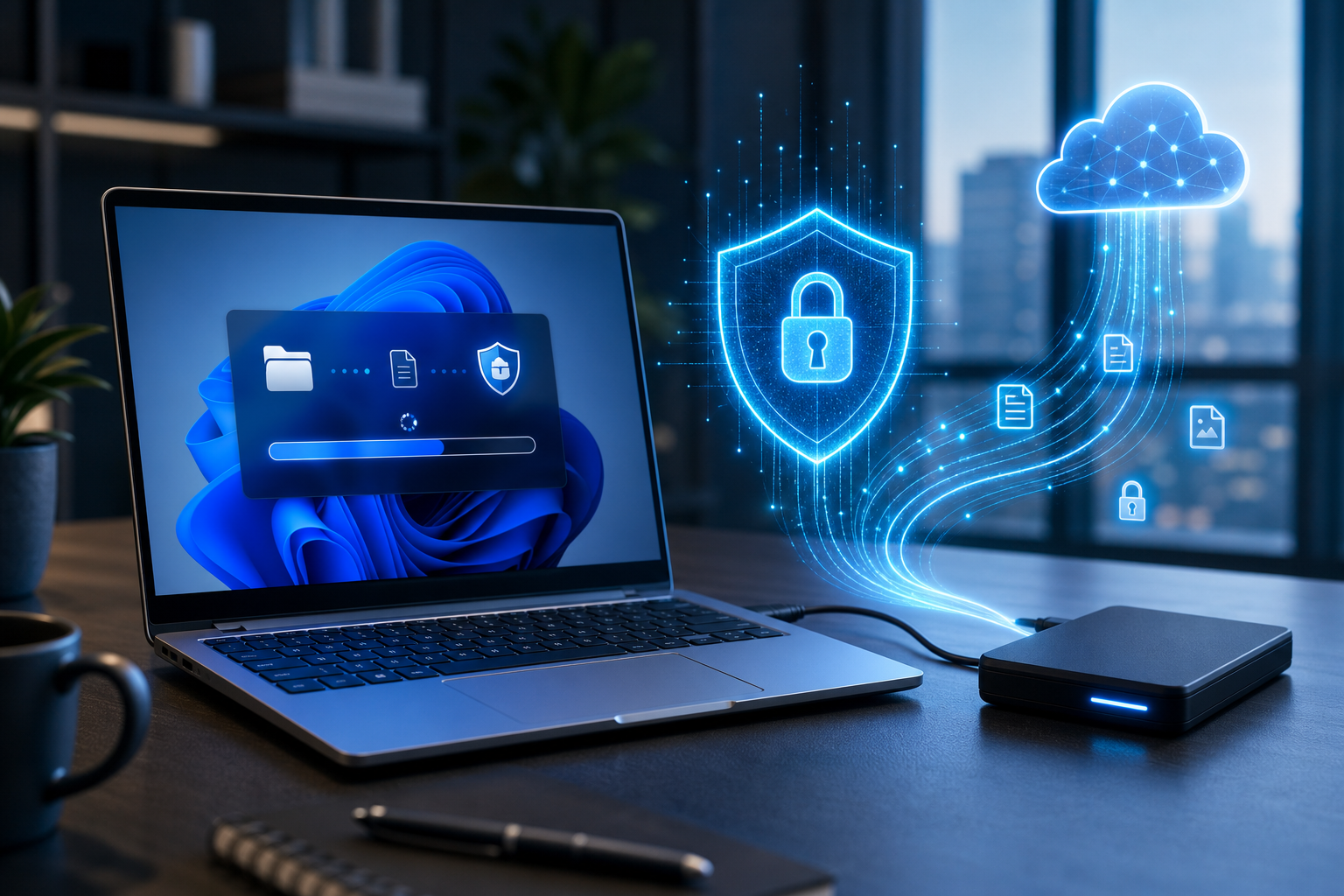 Daten sichern unter Windows